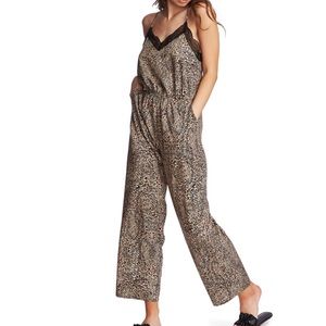 1. State NWT leopard print jumpsuit